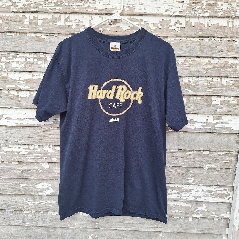 🌟 Hard Rock Cafe Miami Shirt Size Large - Picture 1 of 4